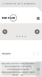 Mobile Screenshot of kmfilm.at
