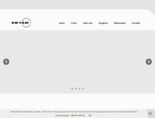 Tablet Screenshot of kmfilm.at